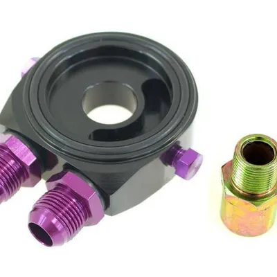 Podstawka pod filtr oleju Black AN8