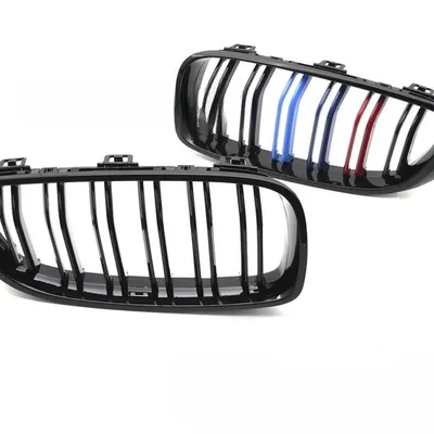 Grill Sport Glossy Black Tri-Colour Double Bar – BMW F32 / F33 / F36 2013–2020