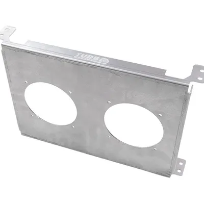 Cooling Plate TurboWorks Chłodnicy Oleju 15 rzędowej Race 4 calowy wentylator Dual