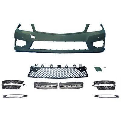 Przedni zderzak sport PDC LED DRL MERCEDES C-Class W204 C204 S204 2007-2015