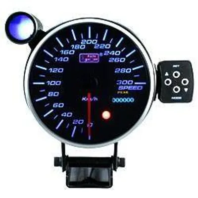 Zegar auto gauge peak 115mm - prędkościomierz