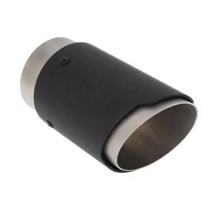 Końcówka tłumika 80mm wejście 67mm Carbon