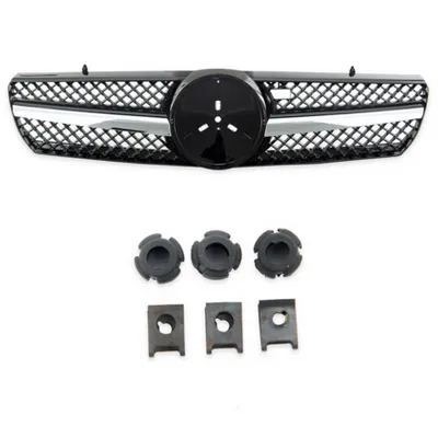 Grill sportowy Chrome & Black MERCEDES CL-Class C215 1999-2006