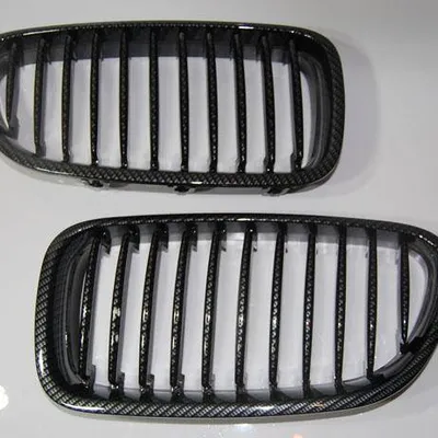 Grill przedni bmw f10/f11 carbon połysk