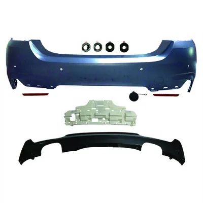 Tylny zderzak sport PDC zestaw z dyfuzorem BMW 4 F32 F33 F36 2013-2021