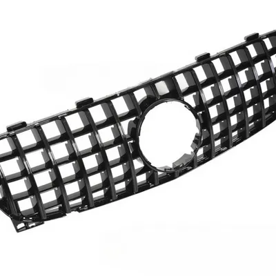 Grill sport glossy black mercedes gla x156