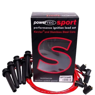Przewody zapłonowe PowerTEC FORD MONDEO ST220 3.0 V6 02-07 Czerwone