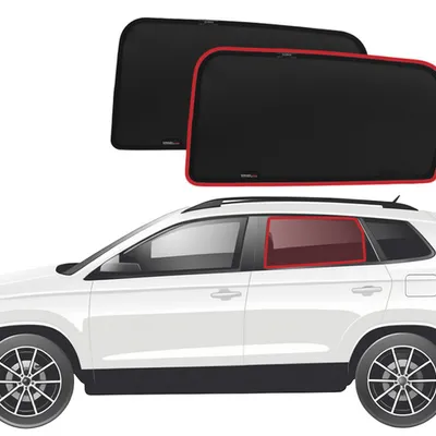 Zasłonki osłony tylnych szyb SKODA KAROQ 2017-2026