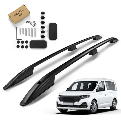 Relingi dachowe Ford Tourneo Connect III Mk3 | V761 L1 | SWB 2022- Czarny SHORT