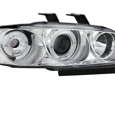 Reflektory przednie Honda Civic CHROM 4 drzwiowa