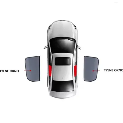 Zasłonki osłony szyb VW PASSAT B8 14-22