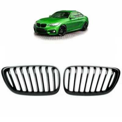 Grill (nerki) do bmw f22 23 13-21 single matt black