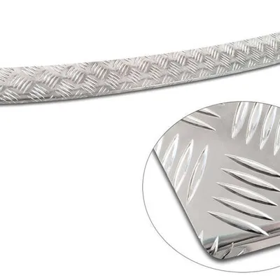 Nakładka na zderzak tylny Volkswagen Crafter 2 (Aluminium)