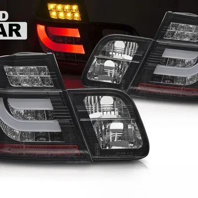 Lampy tylne LED Black do BMW E46 Sedan 1998–2001
