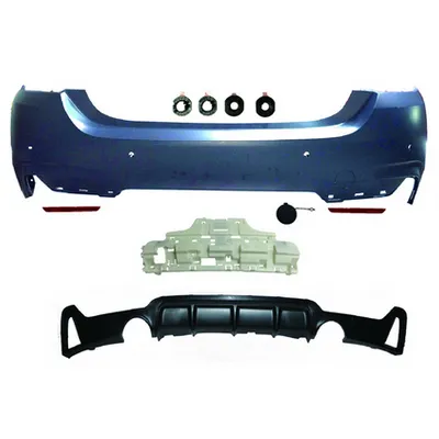 Tylny zderzak sport PDC zestaw z dyfuzorem BMW 4 F32 F33 F36 2013-2021