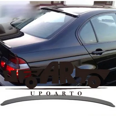 Lotka skrzydło Gloss Black BMW 3 E46 1998-2005