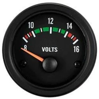 Zegar auto gauge truck gauge 52mm - volt 8-16v