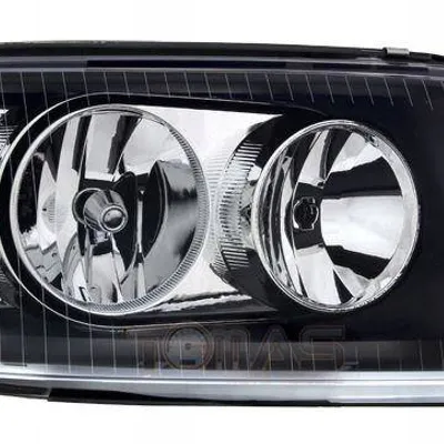 Lampy przednie reflektory VW T5 03-09 CLEAR BLACK