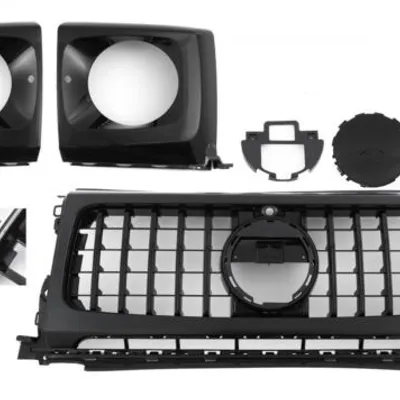 Grill mercedes w463 2018- black panamericana gt