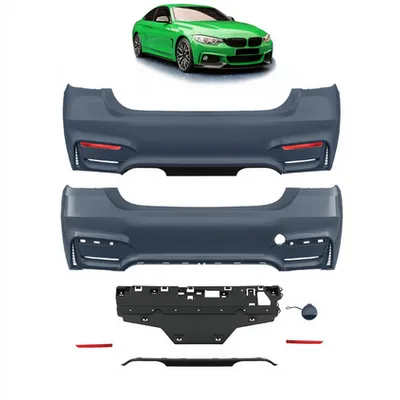 Tylny zderzak sport PDC zestaw z dyfuzorem BMW 4 F32 F33 F36 2013-2021