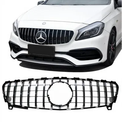 Grill sportowy GT Chrome & Black MERCEDES A-Class W176 Facelift 2015-2018