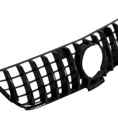 Grill mercedes w166 11-15 panamericana black gloss