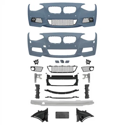 Przedni zderzak sport PDC SRA Lampy przeciwmgielne BMW 1 F20 F21 przed liftem 2011-2015