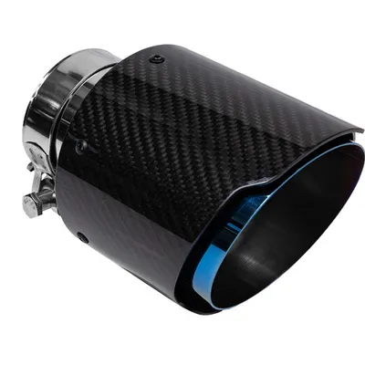 Końcówka Tłumika Typ:11 114mm wejście 76mm Carbon Gloss