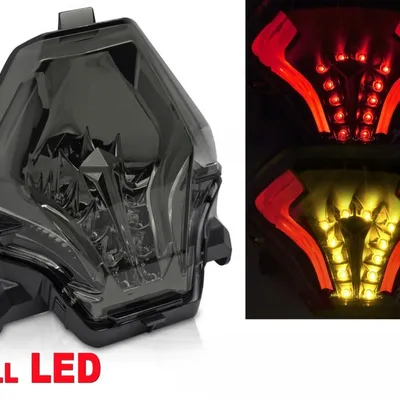 Lampa tylna LED SMOKE do Yamaha YZF-R25 / YZF-R3 / MT-07 / FZ-07 2014–2019