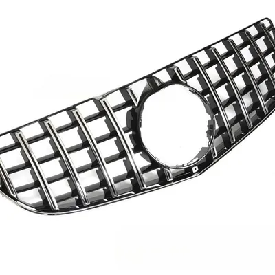 Grill przedni Mercedes C207 / A207 2013–2017 Sport Style Chrome Black GT Style