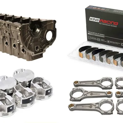 Zestaw Toyota 2JZ  | Dart Iron Eagle | JE Pistons | Boostliner  1500 HP