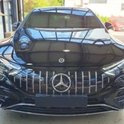 Grill mercedes eqe w295 amg line chrome black