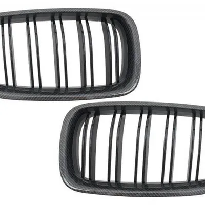 Grill (nerki) bmw f10 f11 10- m5 look black carbon