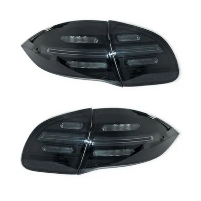 Zestaw Lamp Tylnych Dynamic LED Black Smoke PORSCHE CAYENNE 2011-2014