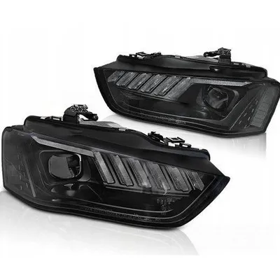 Lampy reflektory Led Black do Audi A4 B8 12-15