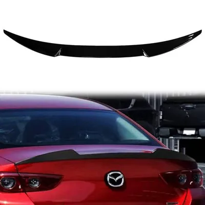 Dokładka Mazda 3 IV BP 2019-teraz Klapa Lotka ABS Gloss Black