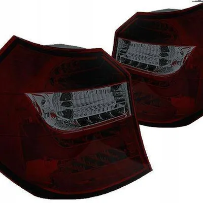 Lampy tylne diodowe BMW E81 E87 LED Smoke Red BAR