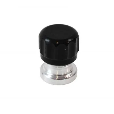 Aluminiowy korek do wspawania 1.5" Czarny