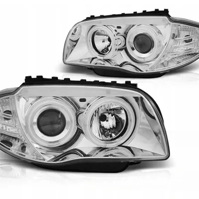 Lampy Reflektory Bmw E87 E81 04-11 Ccfl Chrome