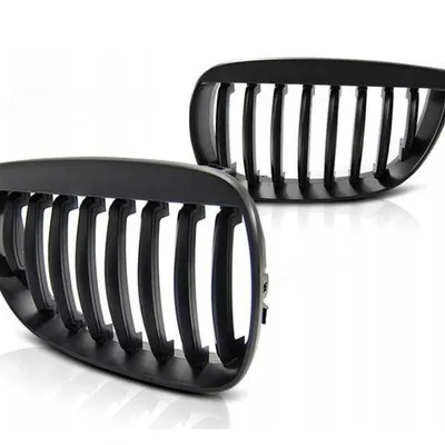 Grill, nerki BMW E81/E87 04-07 atrapa BLACK