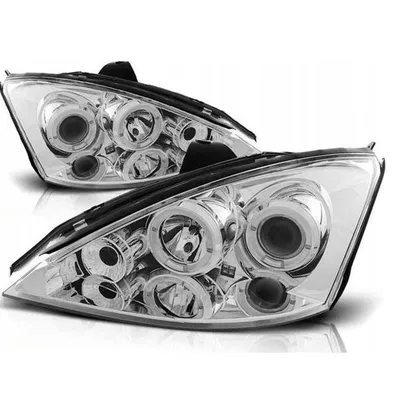Lampy Reflektory Ford Focus Mk1 98-01 Ringi Chrome