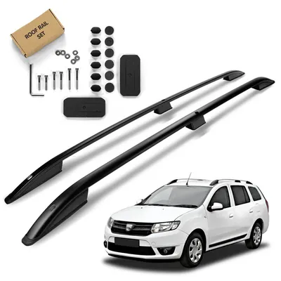 Relingi dachowe Dacia Logan MCV I KS | SD | L90/U90/F90  2007-2013 Czarny