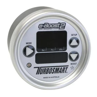 Electronic Boost Controller Turbosmart EBOOST2 66mm Srebrny
