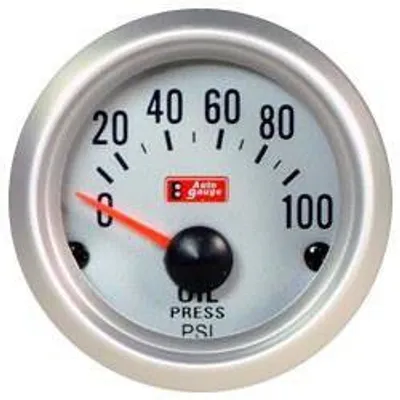 Zegar auto gauge ss 52mm - oil pressure