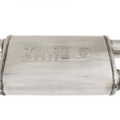 Tłumik Środkowy Tylny 76mm TurboWorks LT 304SS
