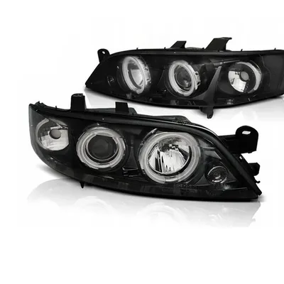 Lampy Opel Vectra B 99-02 Ringi Ccfl Black
