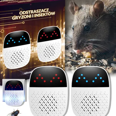 Odstraszacz ultradźwiękowy na gryzonie owady kuny skuteczny odstraszacz przeciw szkodnikom do kontaktu