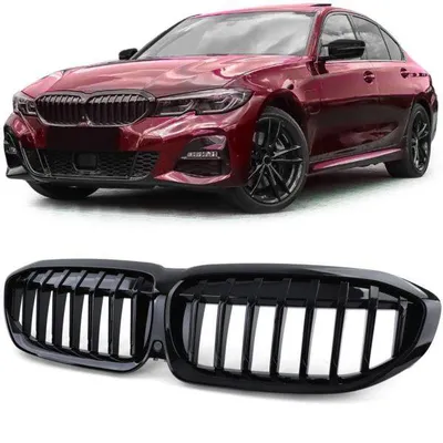 Grill bmw g20 g21 18-22 glossy performance black