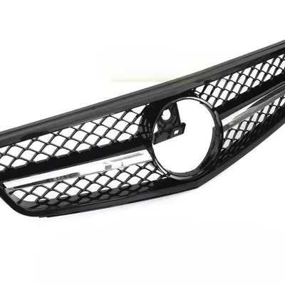 Grill Mercedes C-Klasa W204 / S204 2007–2014 Sport Black Chrome SL Style