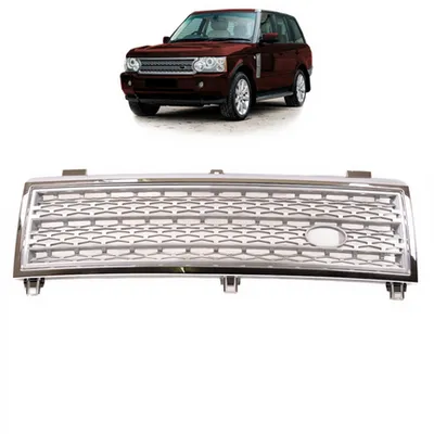 Grill sportowy Chrome & Silver LAND ROVER RANGE ROVER III L322 przed liftem 2002-2006